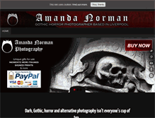 Tablet Screenshot of amandanorman.com